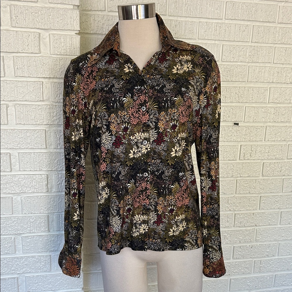 La Prestic Ouiston - Jeanne button up floral shirt